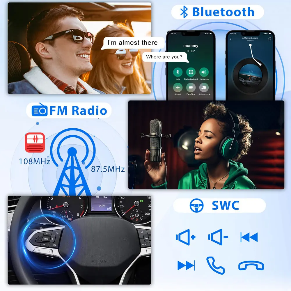 Автомобильный радиоприемник Android 15 для Kia Soul AM 2007-2011 мультимедийный видеоплеер GPS