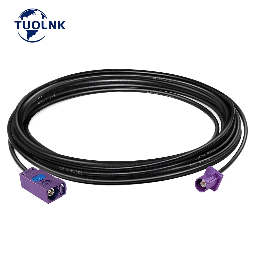 

Fakra D Cable RG174 Fakra D Male to Female RF Coax Cable GSM Wifi Antenna Extension Cable for for GSM Cellular Phone 50 Ohm