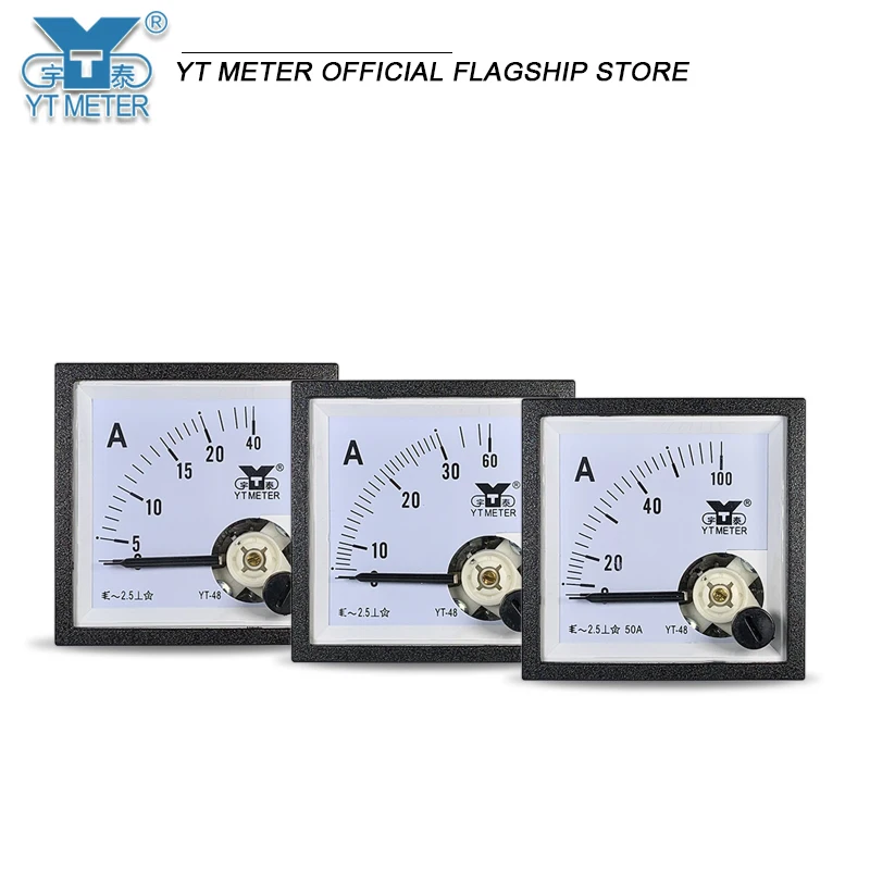 99t1 Амперметр переменного тока 20a 30a 50a 100/5A через указатель 99t666 YT48 YTMETER