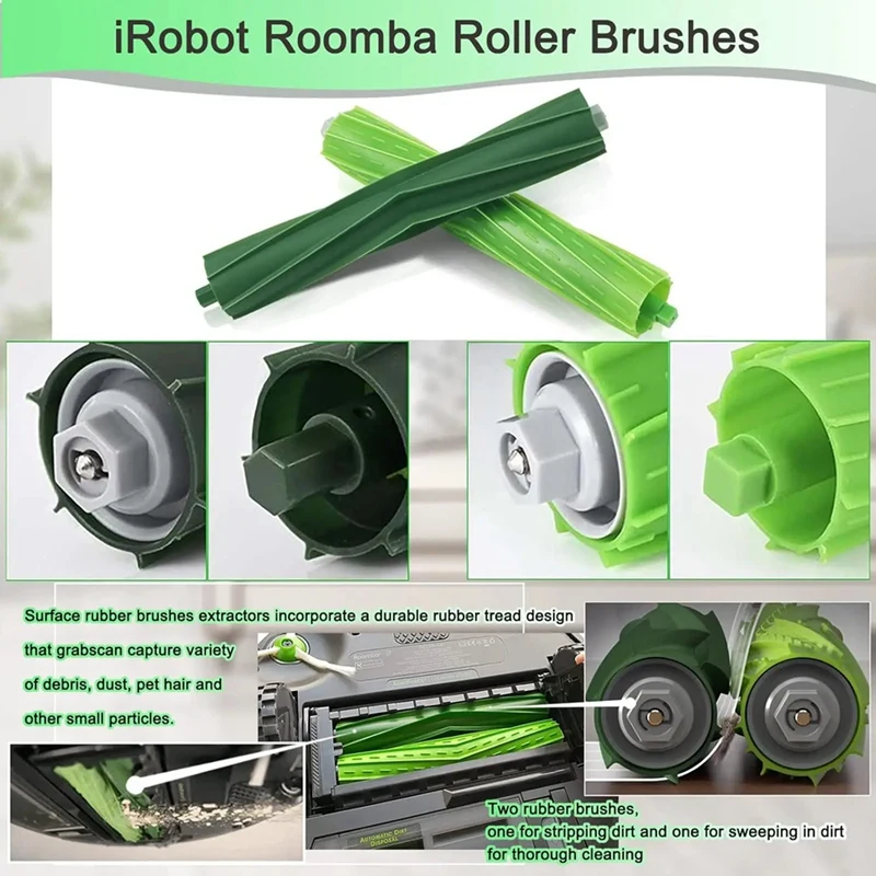 Сменные детали для пылесоса Irobot Roomba I7 I6 I8 I3 Plus E5 E7 E &amp I
