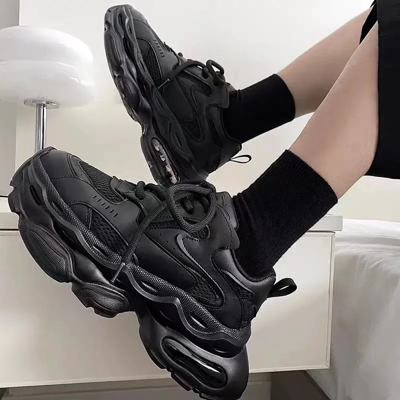 Мужская обувь со скидкой повседневная на толстой подошве увеличивающая рост