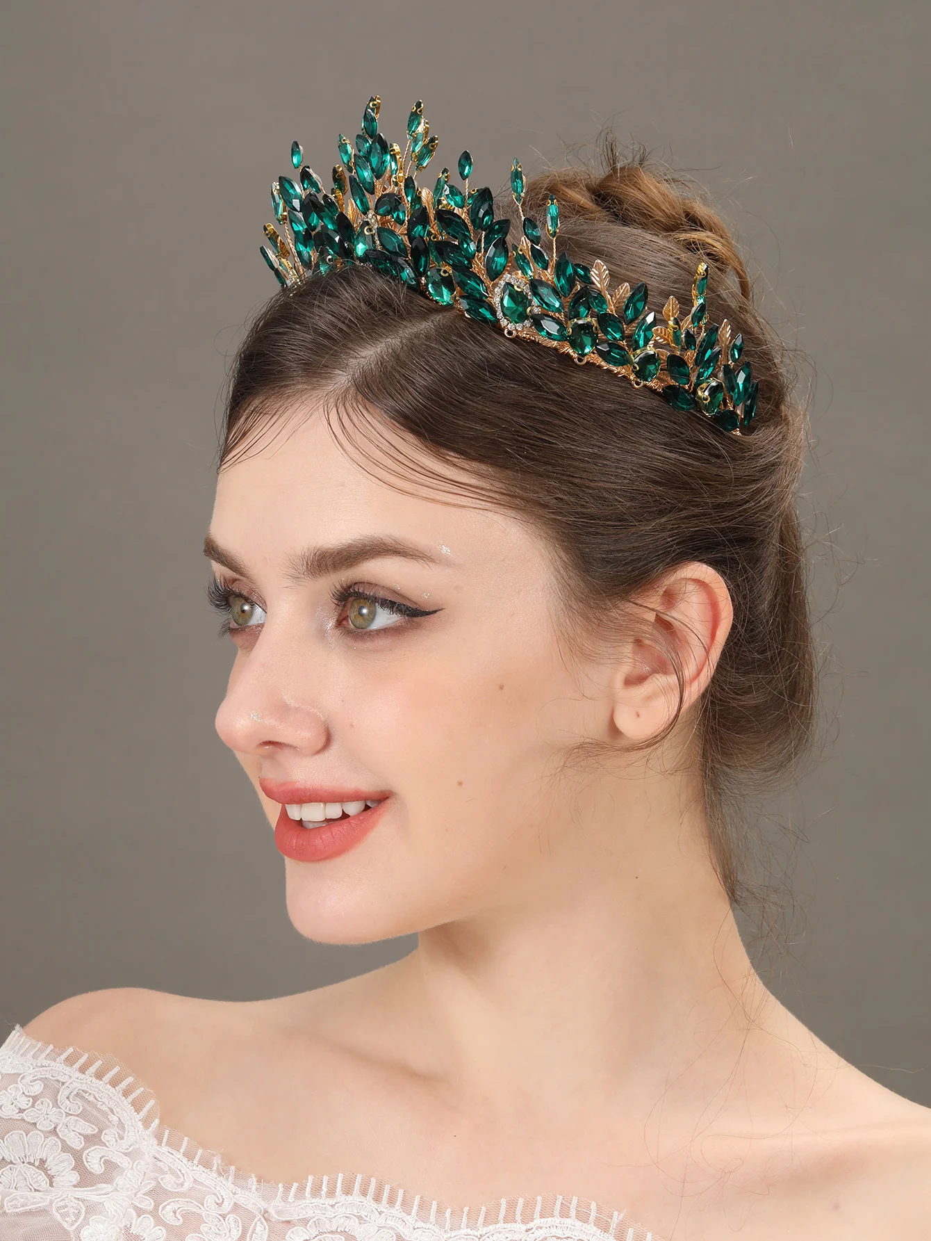 Роскошный Дизайн Свадебные аксессуары для волос в стиле барокко