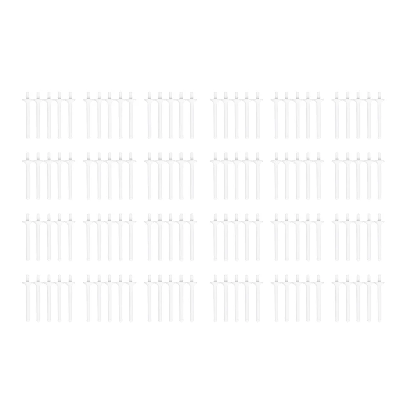 

120 шт., пластиковые палочки для удаления волос в носу