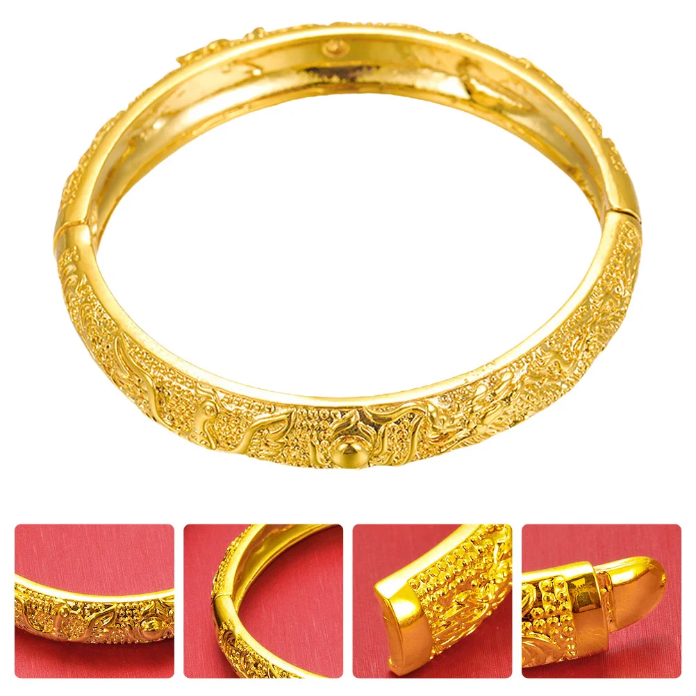 

Bracelet Hand Decor Delicate Dainty Bracelets Gift Chinese Creative Wristband Stylish Do Not Fade Ethnic Style Bangle