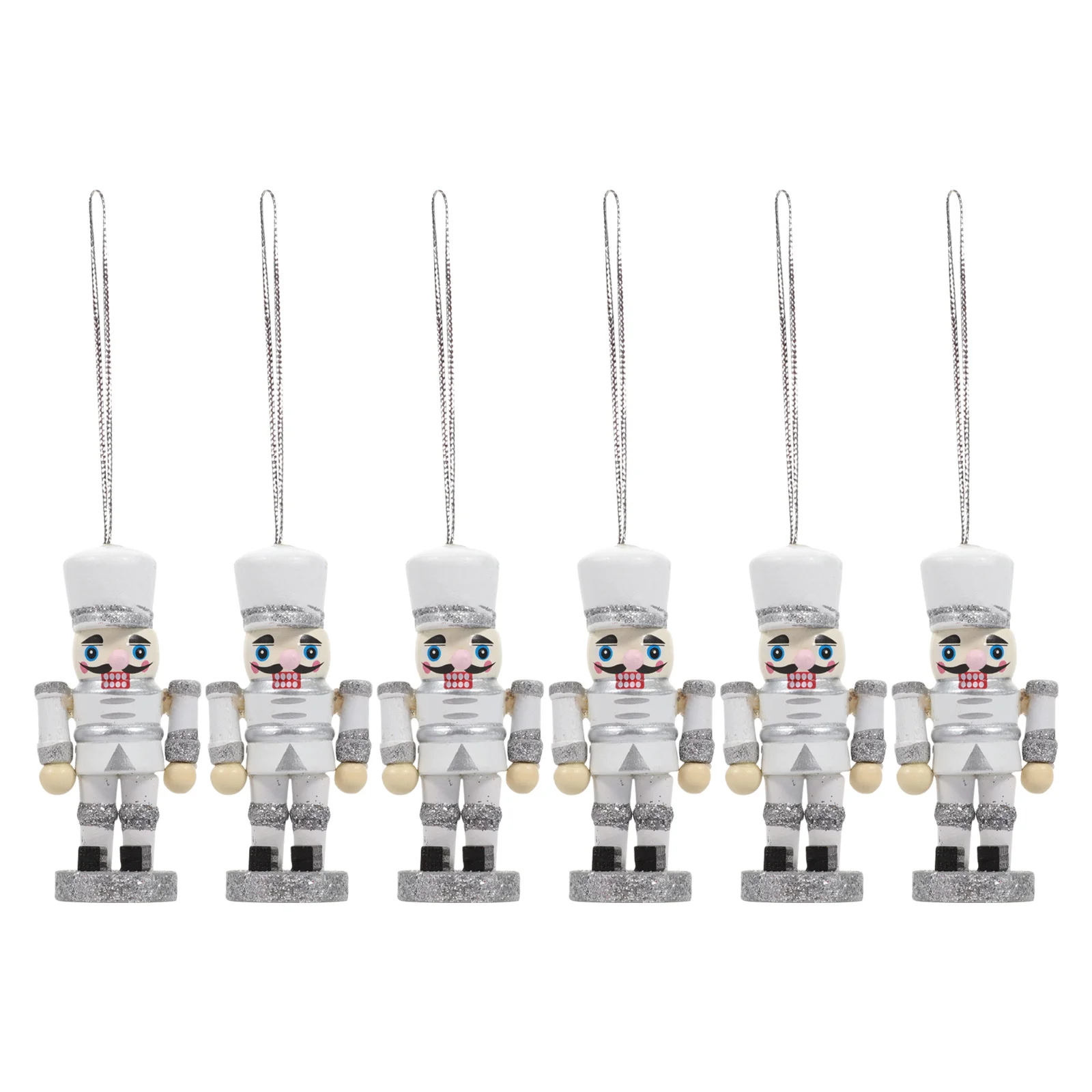 

Christmas Ornaments Nutcracker Tree Decoration Figures Wooden Soldier Xmas