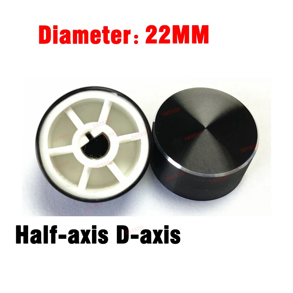 

Ручки потенциометров WCLDDCH, черные, алюминиевый сплав, 2 шт.