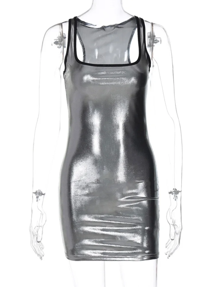 Женское сексуальное короткое мини-платье весна-лето 2024