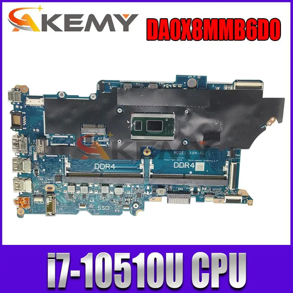 

L78087-601 L78087-001 For HP ProBook 440 G7 450 G7 Laptop motherboard DA0X8MMB6D0 X8M MAINBOARD W/ i7-10510U 100% Fully Tested