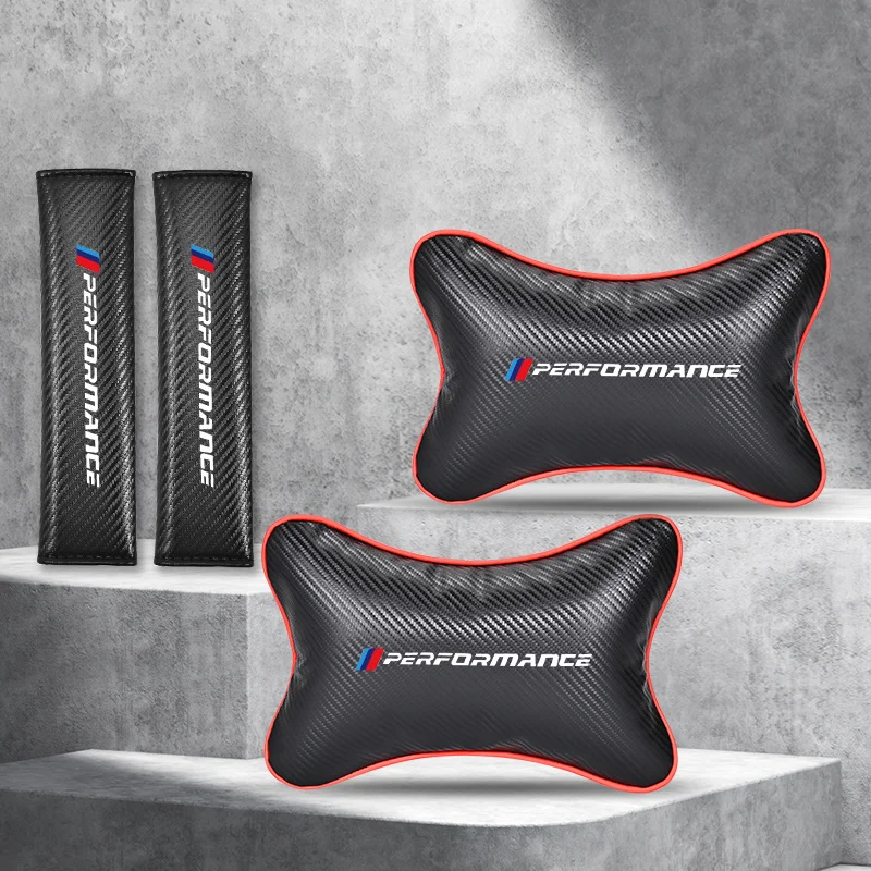 Подголовник автомобиля из углеродного волокна ремень безопасности наплечная