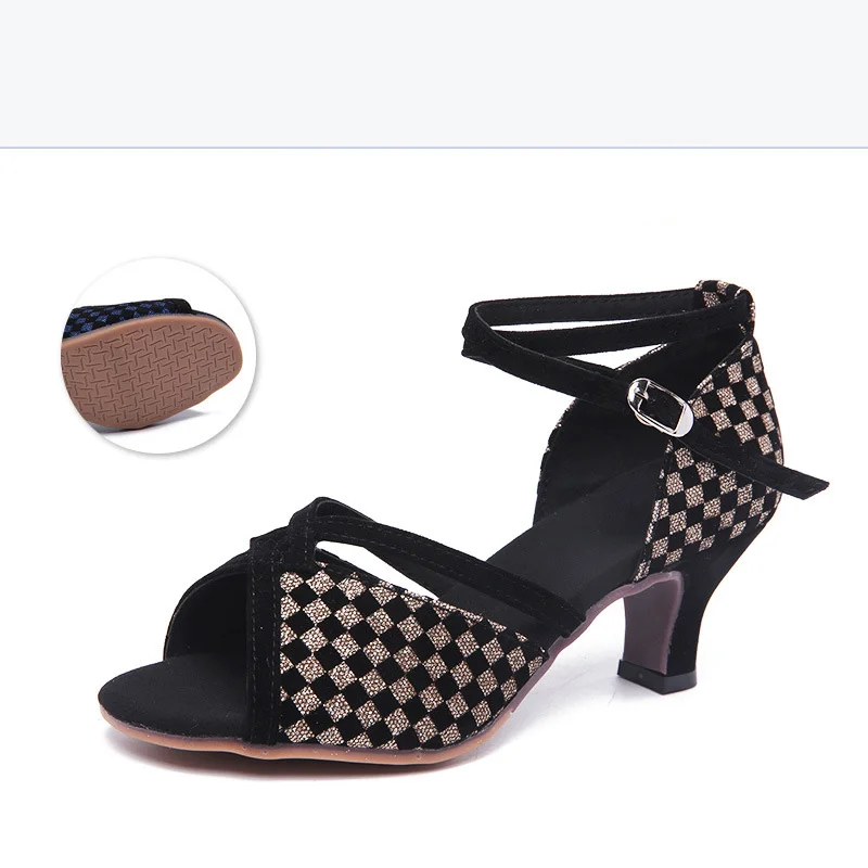 Женские спортивные кроссовки на каблуке обувь для гимнастики линейных танцев