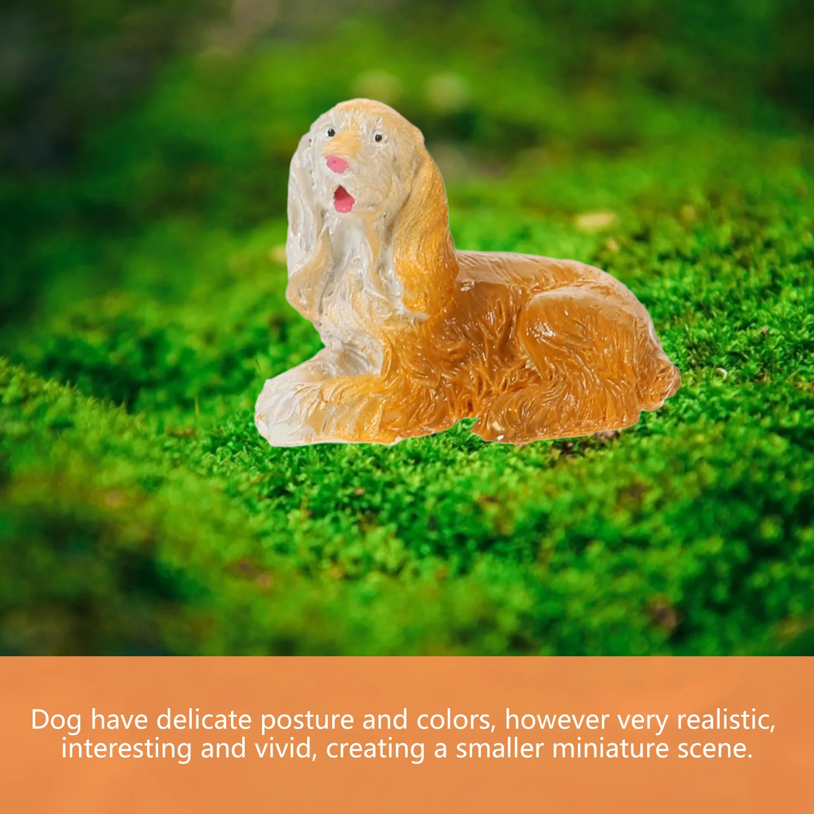4 шт. игрушки кукольный домик мини модель животного миниатюрные четыре собаки и