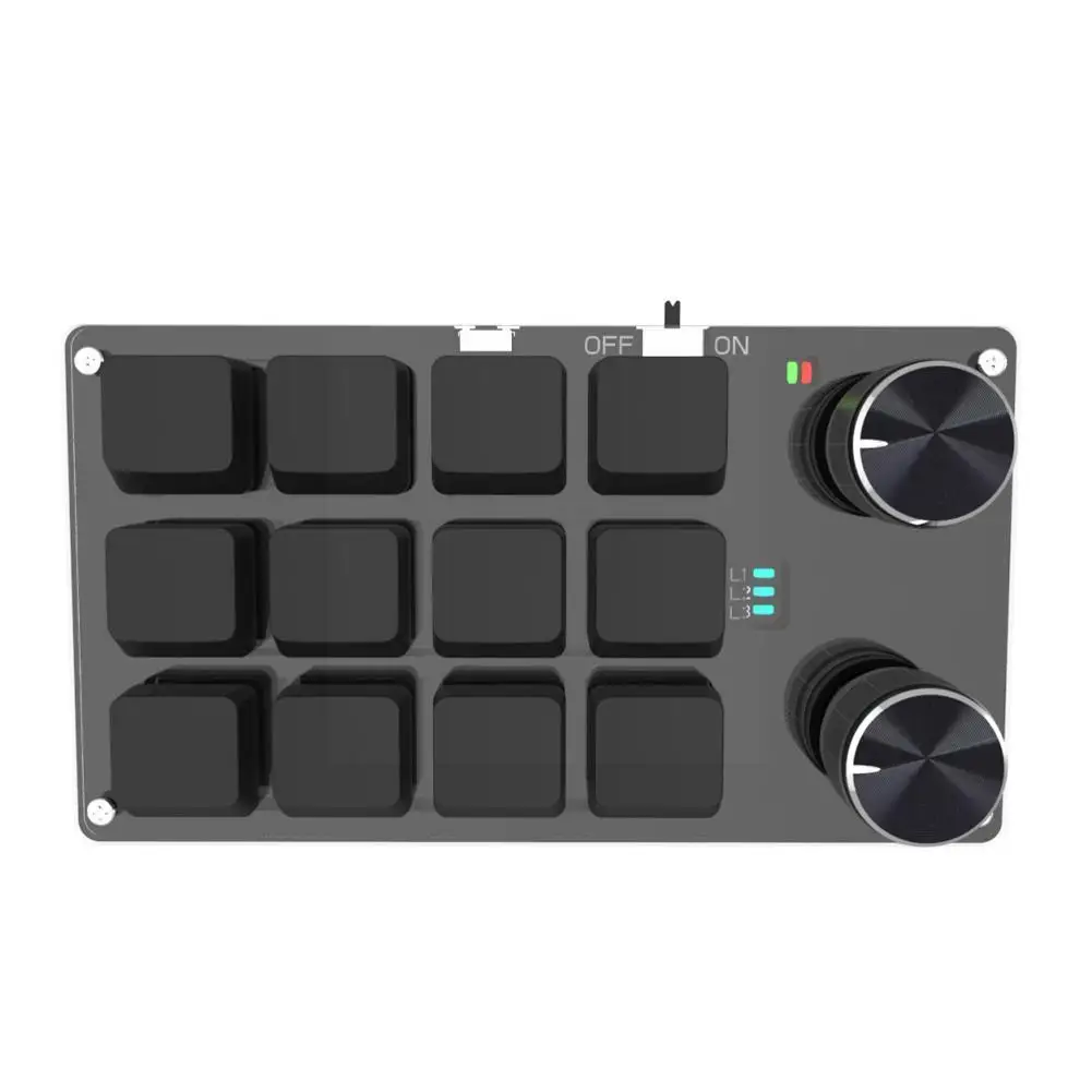 

12 клавиш, Bluetooth, пользовательская клавиатура, ручка для макросъемки, ручка для копирования и вставки, миниатюрное программирование по индив...