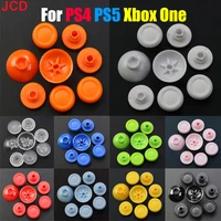 jcd 1sets for xbox one thumb stick grip caps for ps4 slim pro ps5 controller joystick detachable replacement mushroom cap