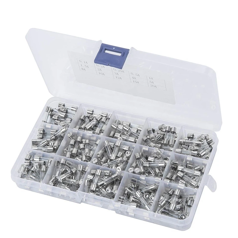 Быстровыдувное стекло набор предохранителей 5X20 мм 250 в а/А/1 а/А/2 а/3 а/4 а/8 А/10 А/12 а/20