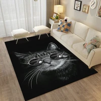 cartoon cute cat animals carpets rug for living room bedroom childrens room decorative floor mat kithen bath non slip area rug
