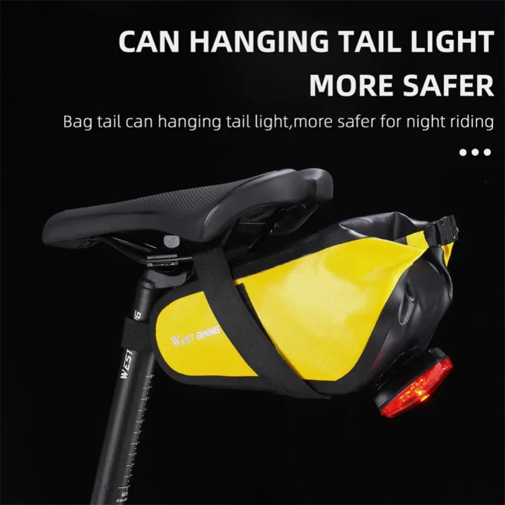 

Bicycle Seat Bag General Purpose Motorcycle Bicycle Equipment Portable Waterproof Bicycle Vest Wrapped Motorcycle High-capacity