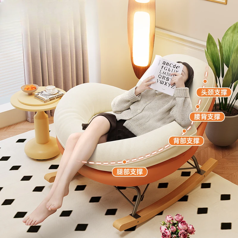 Кресло-качалка в байковом стиле современный дизайн балкона кресло-качалка для