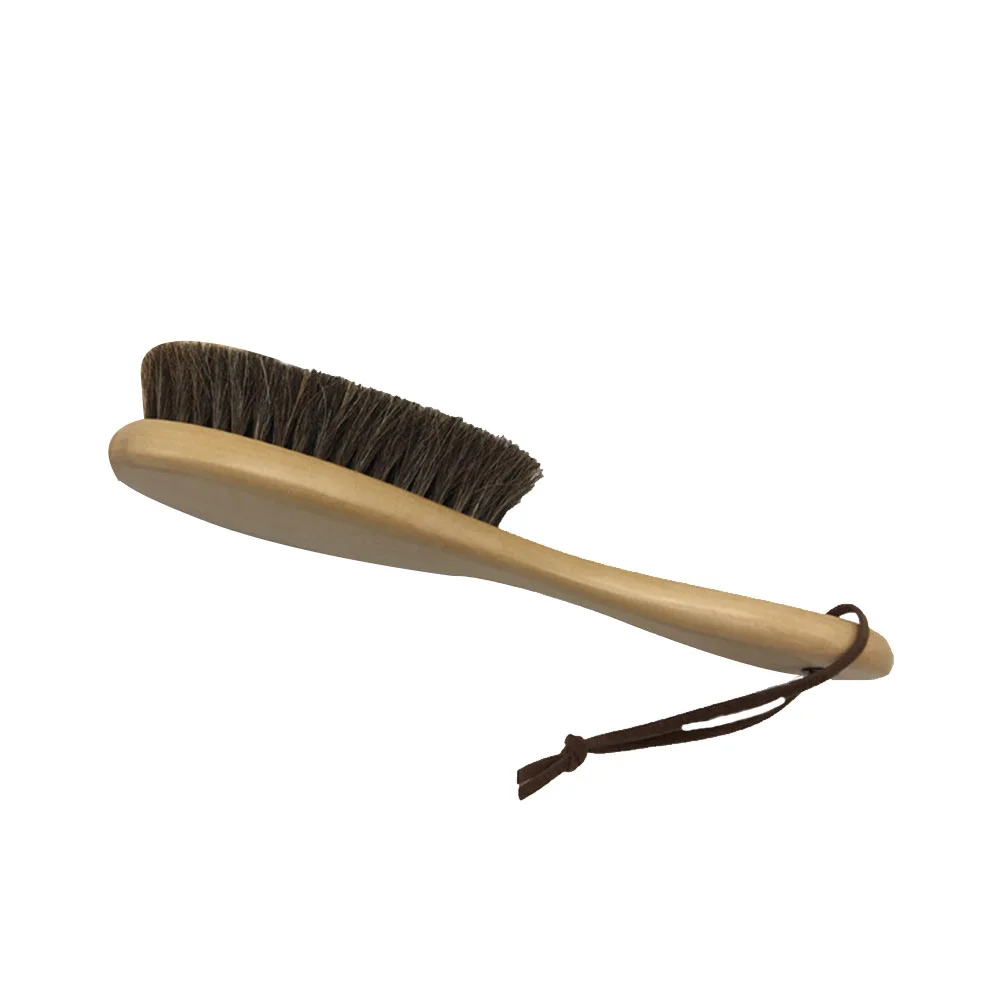 

Brush Clothes Shoes Shoe Cloth Cleaning Shine Laundry Horsehair Tool Care Static Anti Polishing Cleaner Soft Boot Polish Brushes