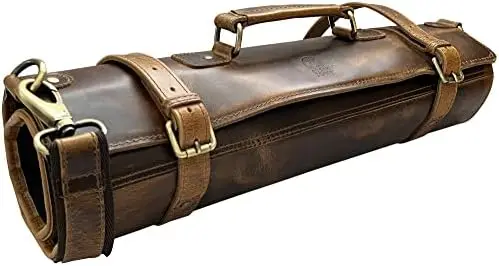 

Сумка для хранения в рулоне ножей | Эластичная и расширяемая, 11 Карманов с сумкой для инструментов | Регулируемый/съемный плечевой ремень | Путешествия-Frien