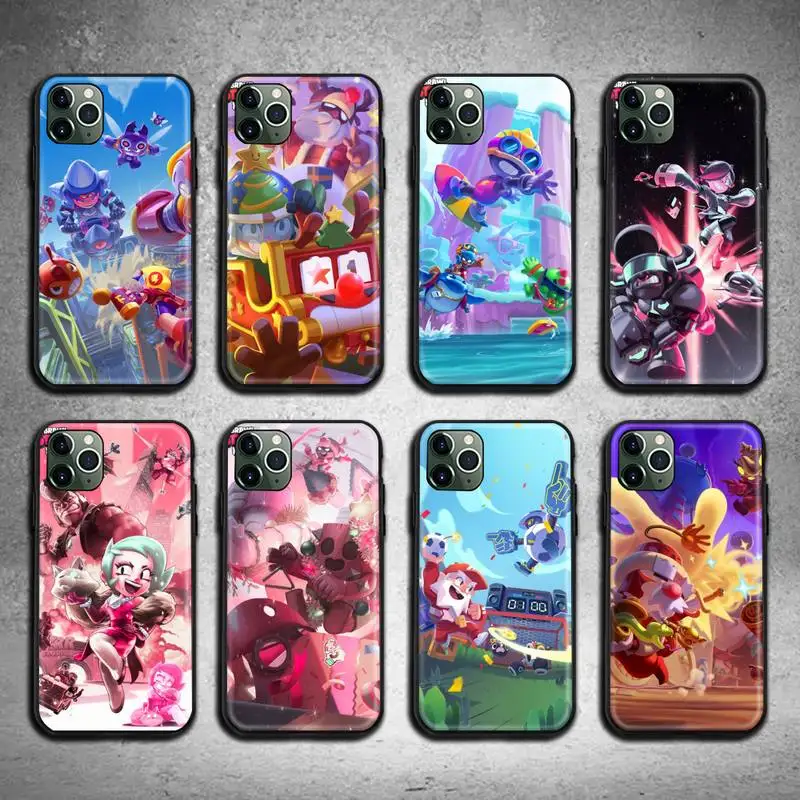 

fighting Stars Game Clow Phone Case For iphone 13 12 11 Pro Max Mini XS Max 8 7 6 6S Plus X 5S SE 2020 XR cover