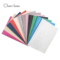 2230cm glitter solid color fabric diy bag accessories apparel sewing material for dolls making tissue kids bedding home textile