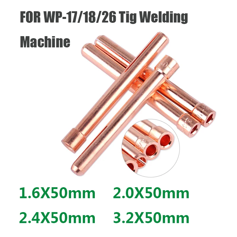 

4PCS Argon Welding Torch Consumable 1.6mm 2.0mm 2.4mm 3.2mm WP17 WP18 WP26 Tungstens Electrodes Collet TIG Welding Torch