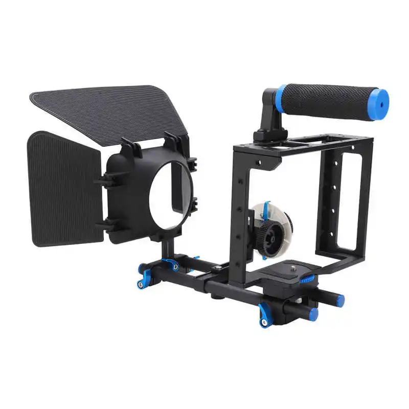 

Film Making System Video Cage Kit Reliable Stable Camera Video Cage Rig Kit Adjustable Accurate for Tripod