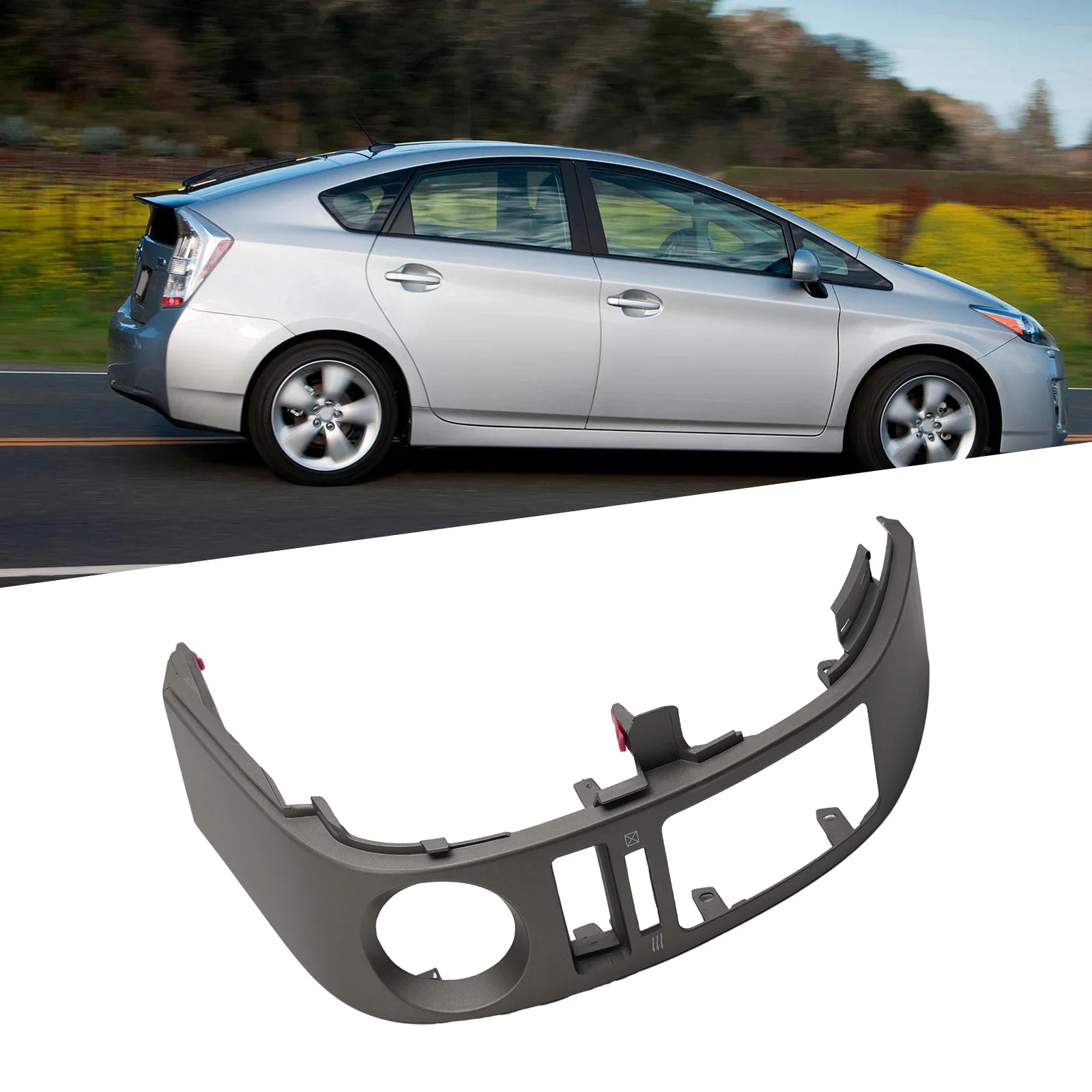 1x внутренняя левая отделочная панель 2004-2009 центр A/C правильный разъем для