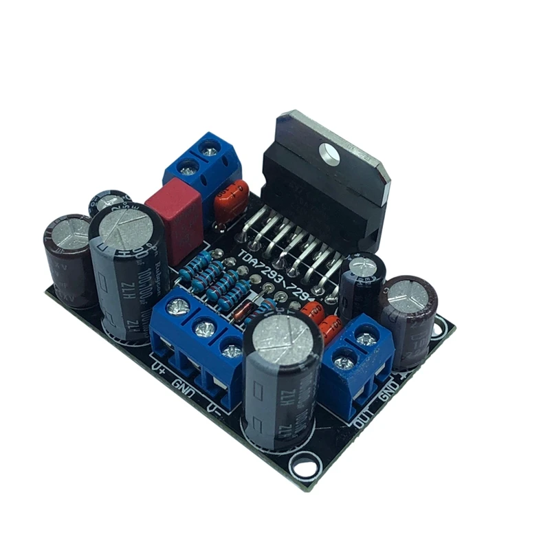 

1 Pieces Tda7293/Tda7294 Mono Amplifier Board 100W Super Power Rear Pole Ultra-Wide Power Supply Dual Ac 12V To 32V