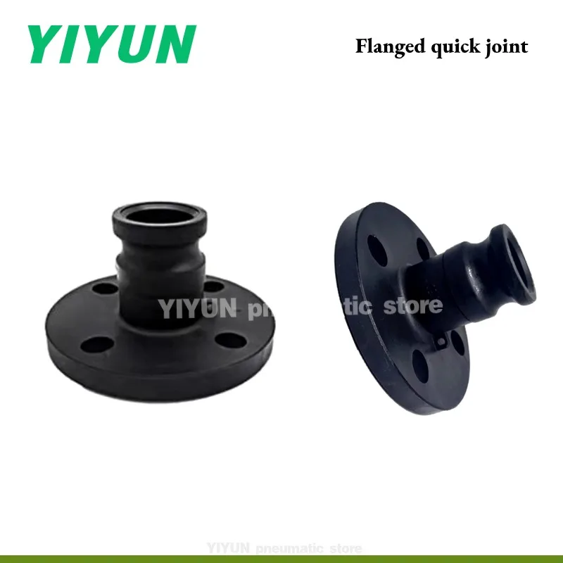 Фото DN25 DN32 DN40 DN50 DN65 DN80 DN100 DN15 DN20 PP Наружная головка Фланцевое быстроразъемное соединение FA300 Фитинги И фланцевая деталь пневматический инструмент №4