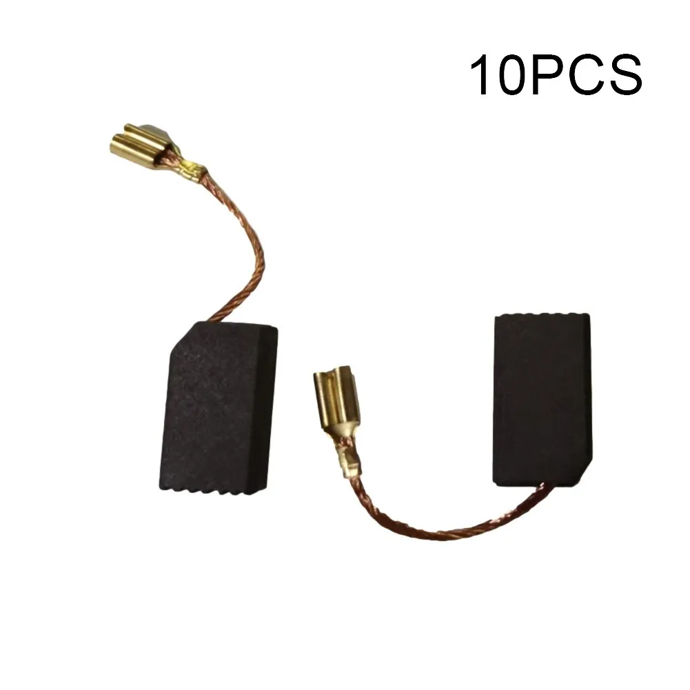 

5 Pairs Carbon Brushes 6* 9*16mm Carbon & Metal Carbon Brushes Electric Drill Electric braking Motor Power tool