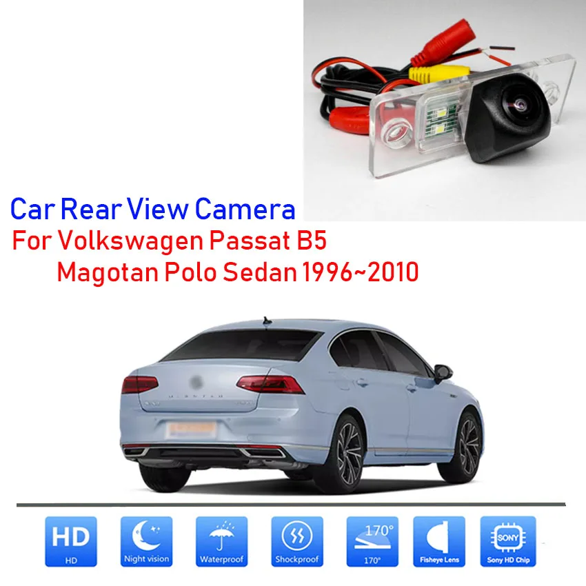 

Waterproof HD CCD Car Reverse Backup Rearview Parking Rear View Camera Night Vision For Volkswagen Passat B5 Magotan Polo Sedan