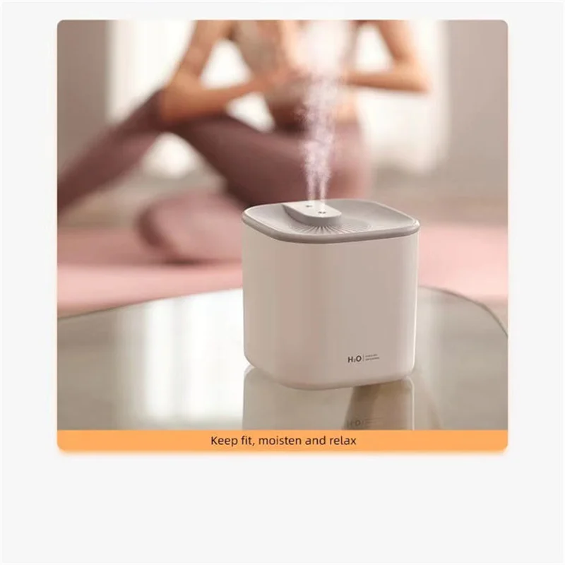 

Электрический аромадиффузор большой емкости 3 л, увлажнитель воздуха, ультразвуковой холодный двойной распылитель, распылитель эфирного м...