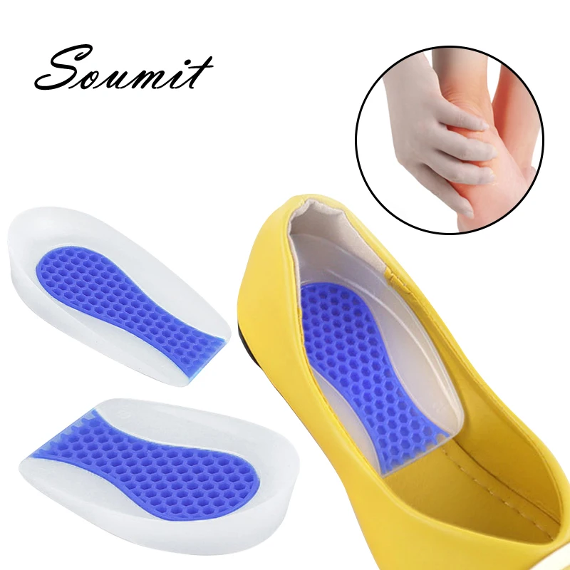

Силиконовые спортивные стельки унисекс, ортопедическая поддержка свода стопы, гелевые вставки для обуви для бега, ходьбы, бега, походов