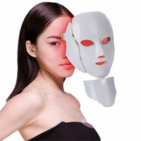 7 color led face mask light therapy skin rejuvenation therapy led photon mask light facial anti aging skin tightening wrinkles