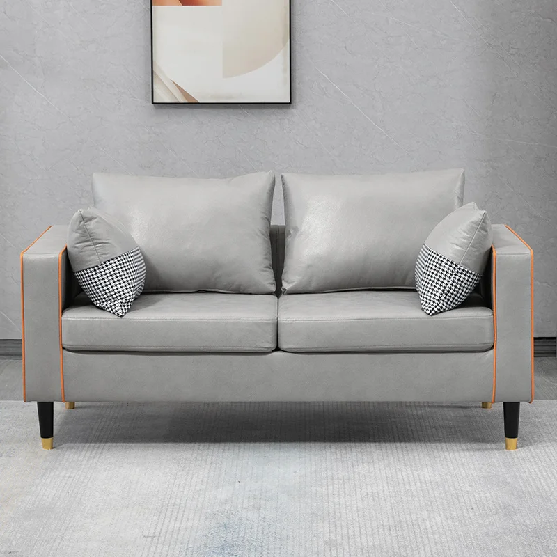 

Decoration Living Room Sofa Pillows Material Fabric Mechanism Ergonomic Sofa Lounge Armchair Italian Divano Bedroom Furniture