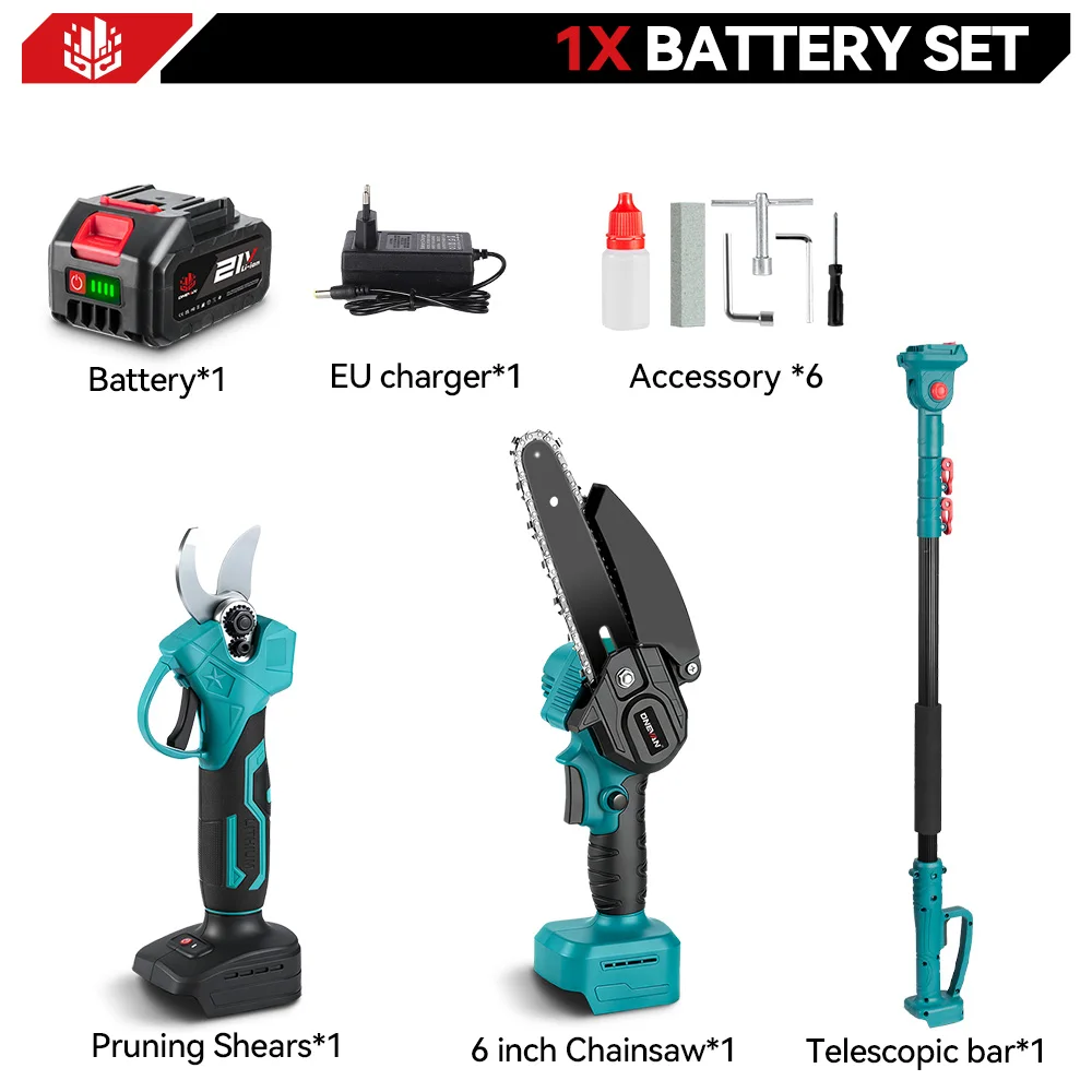 

Электропила ONEVAN 3500 Вт 4-в-1