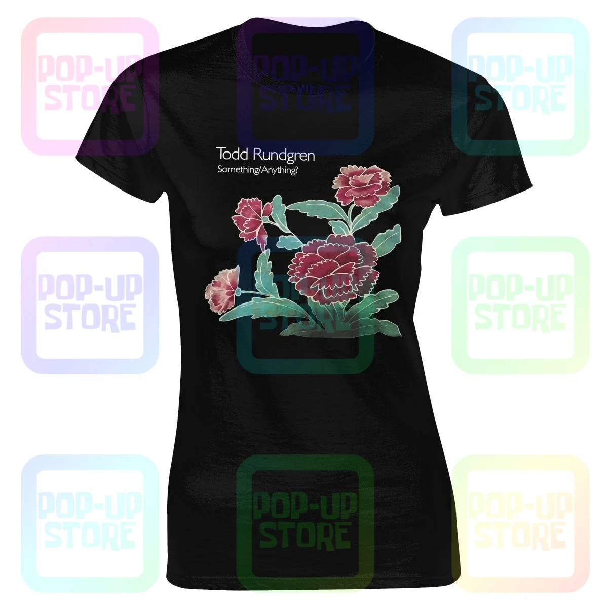 Тодд Rundgren, что-то в стиле рок-н-ролл, женская футболка, женская рубашка Vtg, хипстерская женская футболка