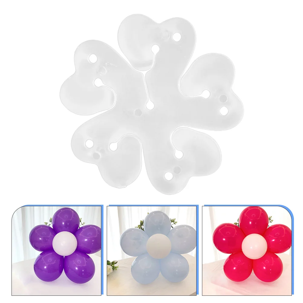 

Balloon Clip Flower Clips Daisy Holders Buckle Party Garland Connectors Connector Shape Wedding Metallic Blue Balloons Holder