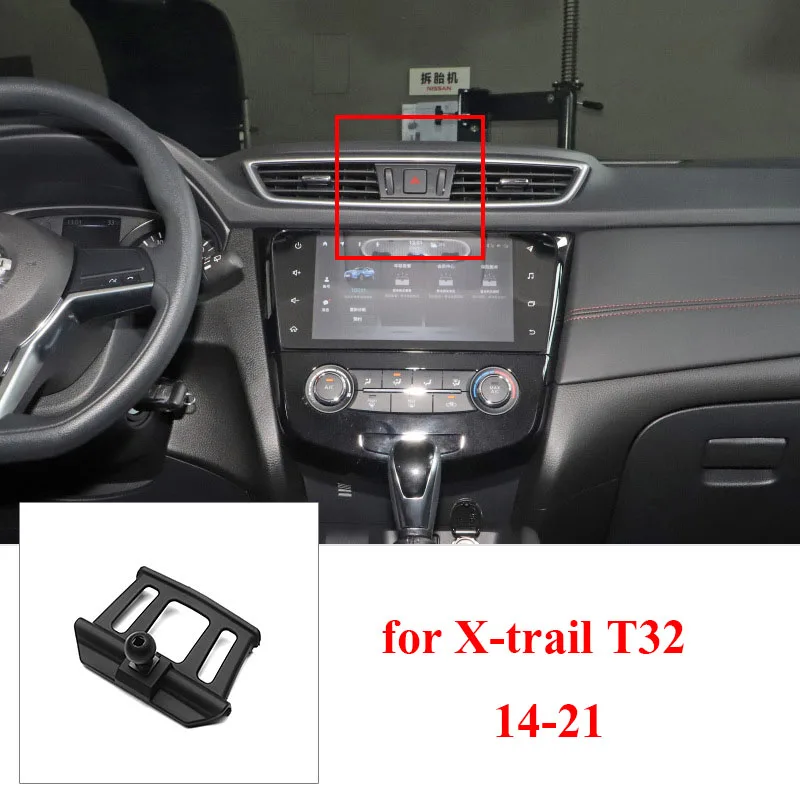 

Автомобильный держатель для Nissan патруль Tiida Juke Kicks Qashqai J11 J12 X-Trail T32 T31 муранская Беспроводная подставка для зарядного устройства
