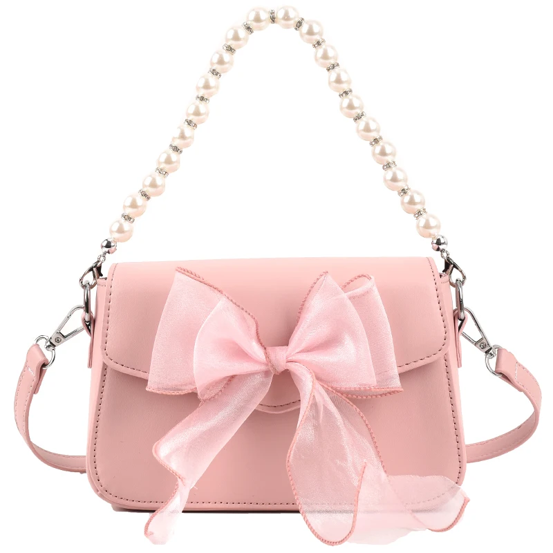 Lizzytsu японская кавайная бабочка с жемчужиной ПУ сумки через плечо женские