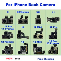 rear camera for iphone x xs max 11 12 13 pro max back camera rear main lens flex cable camera for iphone 12 mini 13 mini camera