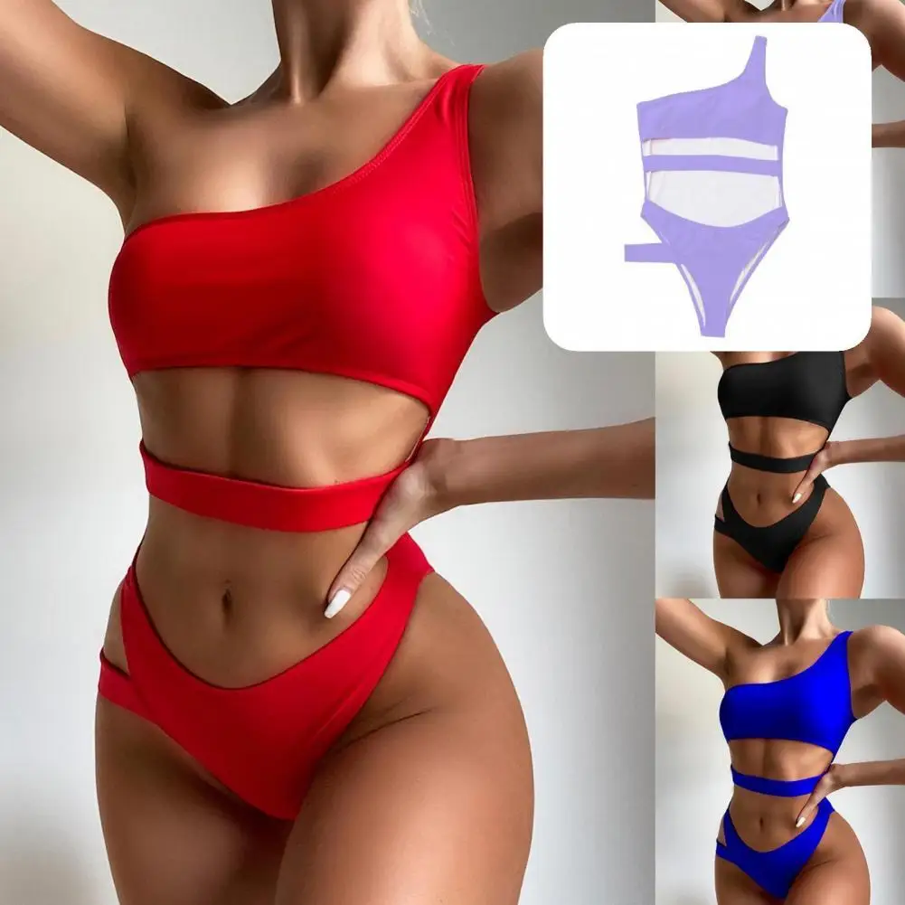 

Потрясающий купальный костюм, чистые цвета, облегающий, горячий летний женский купальник