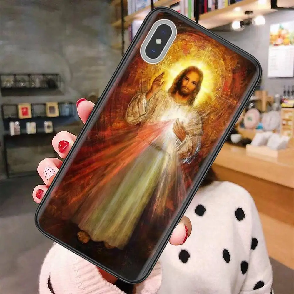 Божественное милосерждение Иисуса для Huawei Enjoy nova Youth 2 8 8e 9 9s 20 SE P8 Lite P smart Z Plus 2019 2020