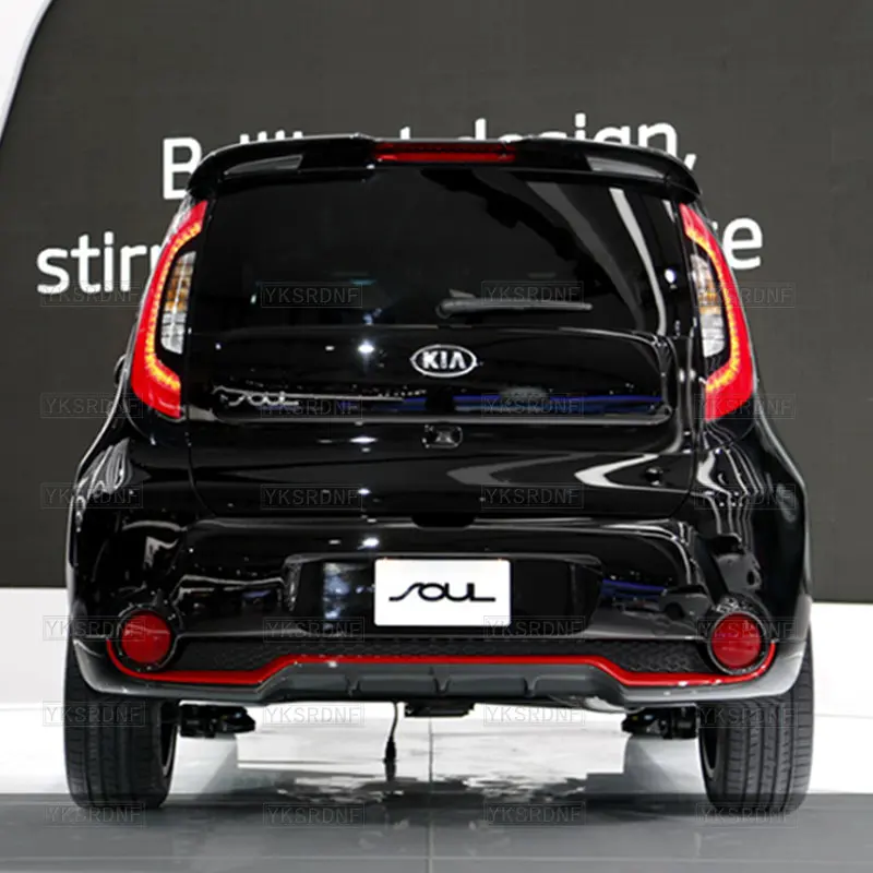 

Спойлер для Kia Soul, спойлер из АБС-материала для заднего крыла автомобиля, задний спойлер грунтового цвета для Kia Soul 2010-2015