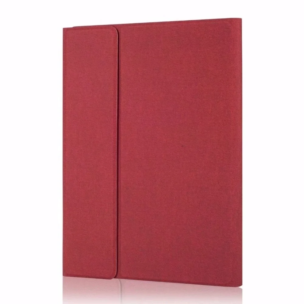 

Для iPad 12,9 2015 2017 2018 2020 1-й 2-й 3-й 4-го поколения Чехол с сенсорной панелью клавиатуры Съемный беспроводной Чехол из искусственной кожи