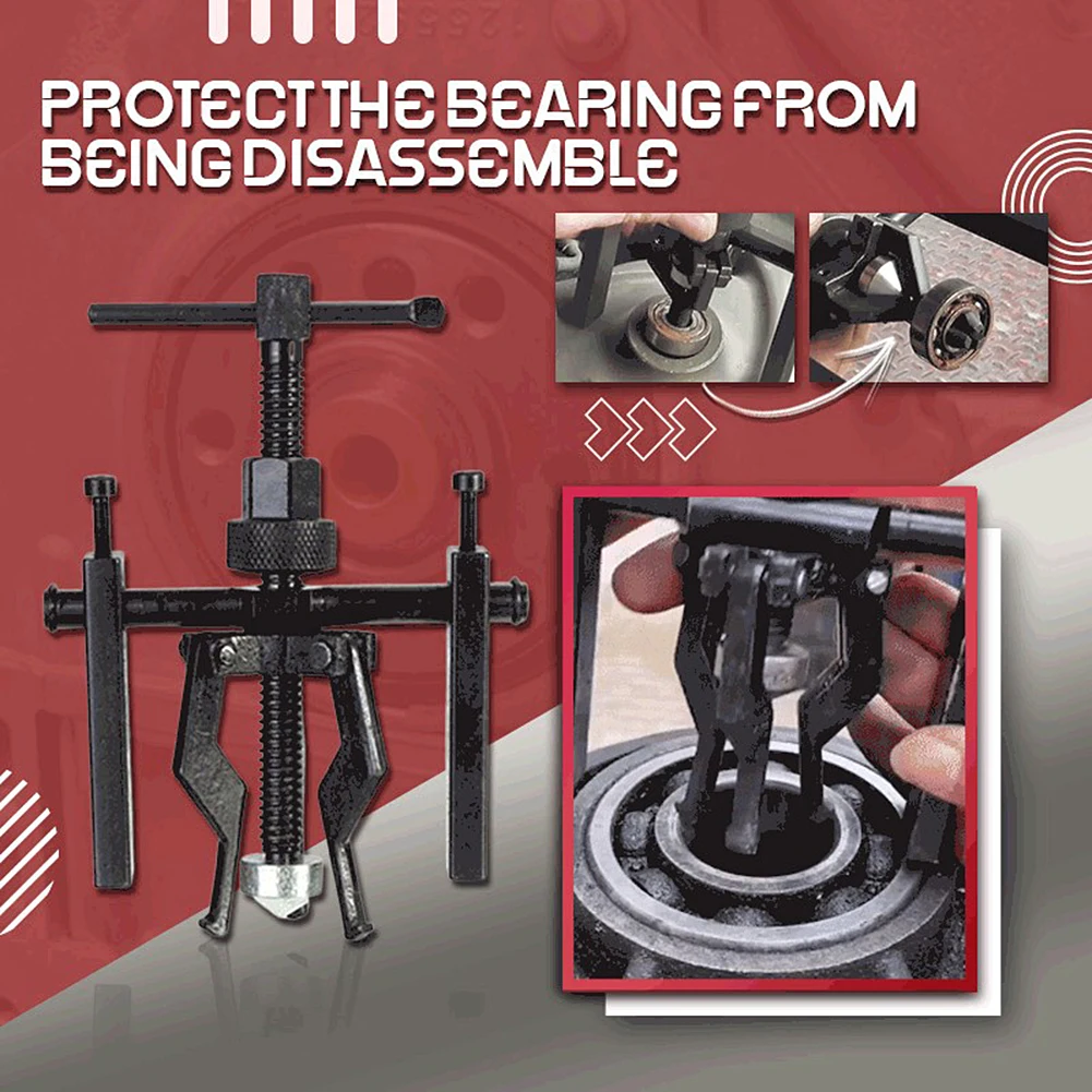 

Съемник внутреннего подшипника 3-х кулачковый Съемник подшипника инструмент экономичный Съемник внутреннего подшипника для автомобиля Ин...