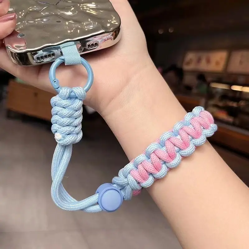 Короткий ремешок для мобильного телефона регулировка путешествий тканое