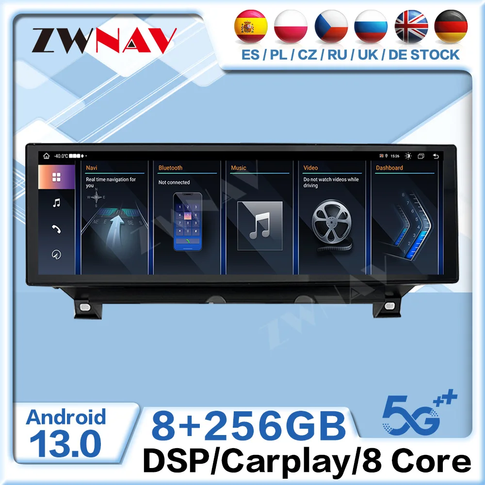 Автомагнитола для BMW 7 серии F01 F02 F04 2009 2010 2011 2012 2013-2015 Android стерео экран GPS-навигация