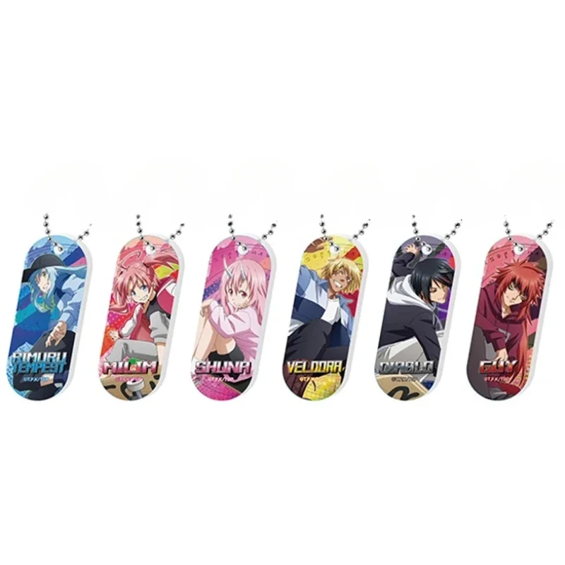 Фото Игра Rimuru Tempest Shuna Shizu Veldla Benimaru Shion брелок кукла аниме акриловый брелок кулон для подарка №1
